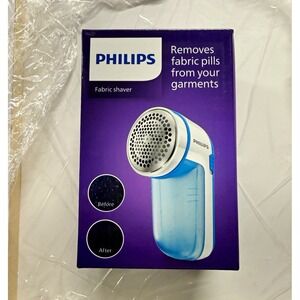 Philips Electric Fabric Shaver Lint Remover Blue/White GC026 for Clothes